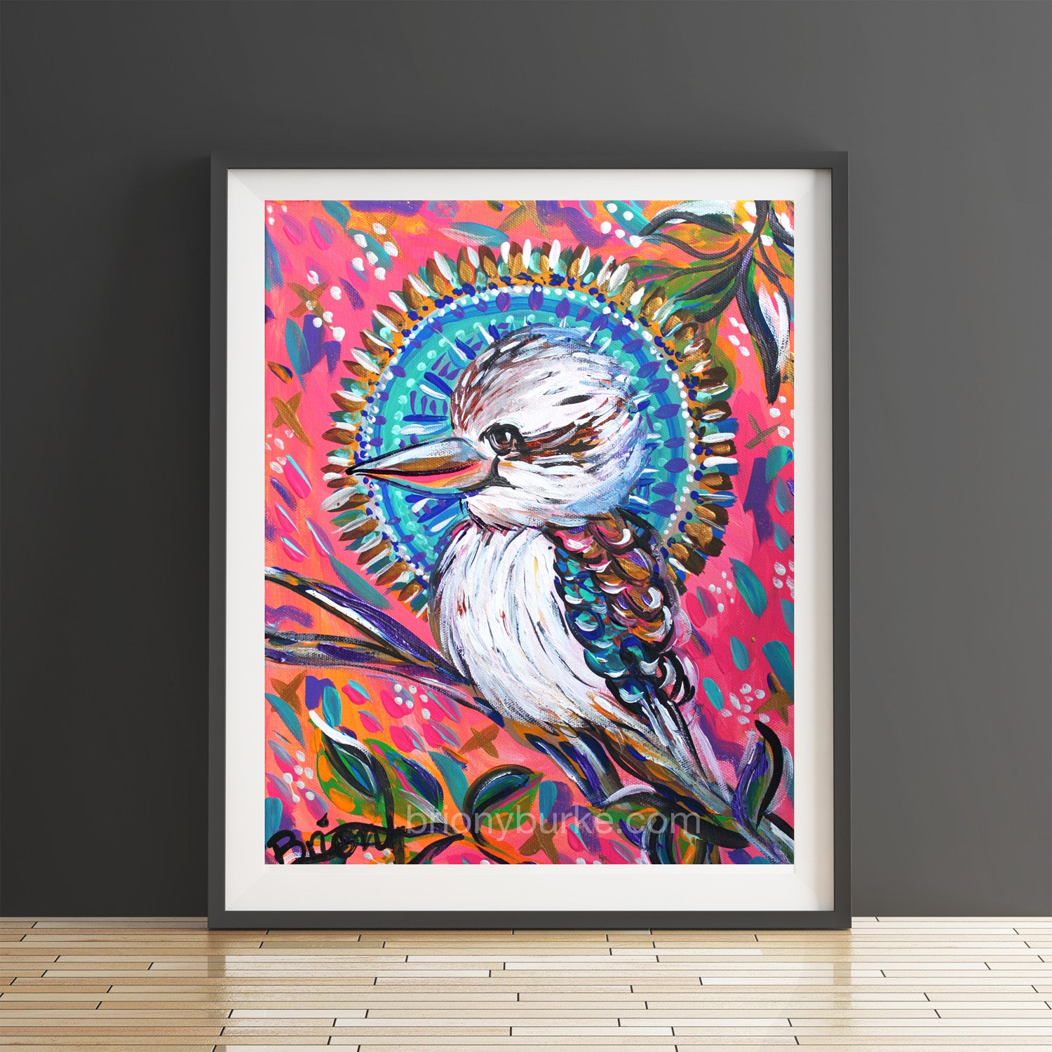Sunset Kookaburra Print